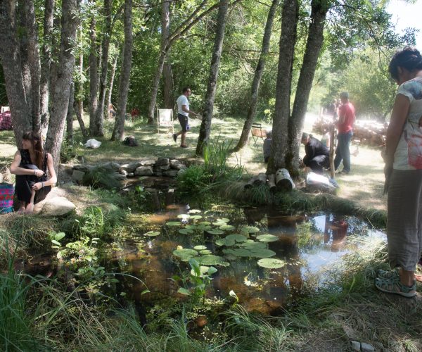 Isère . Trièves . Mens , centre écologique Terre Vivante