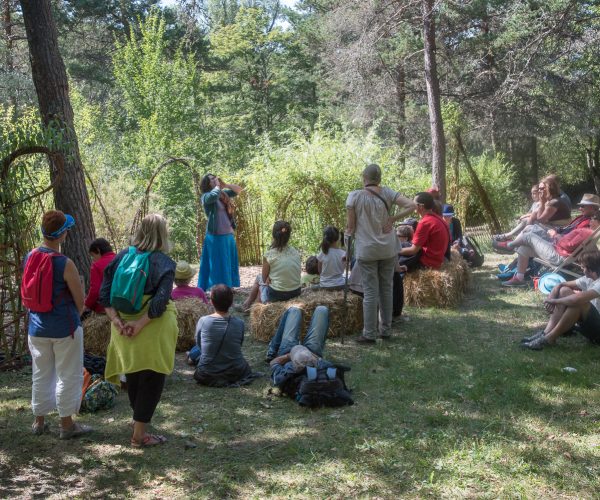 Isère . Trièves . Mens , centre écologique Terre Vivante